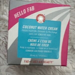 First Aid Beauty Coconut Water Cream -